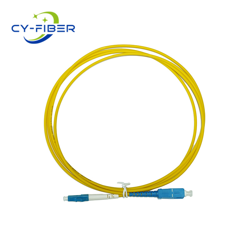 OS2 LC-SC UPC Simplex LSZH 3.0mm Fiber Optic Patch Cord, 2m