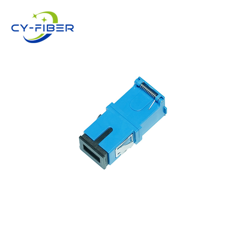 SC UPC Simplex OS2 Single-mode Flip Type Fiber Optic Adapter