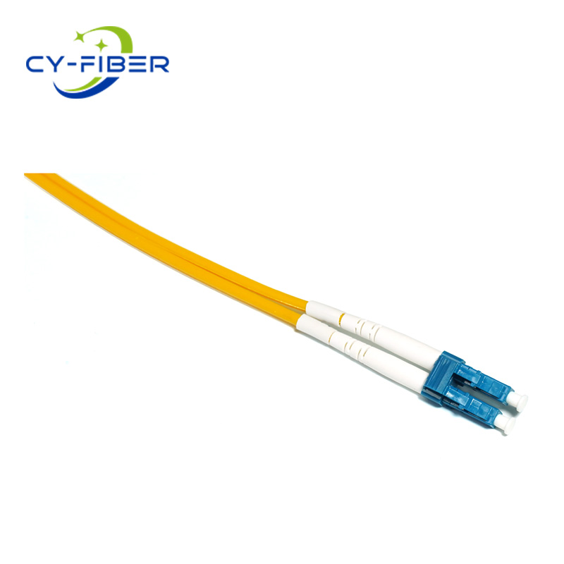 OS2 LC UPC-SC APC Duplex LSZH 3.0mm Fiber Optic Patch Cord, 3m