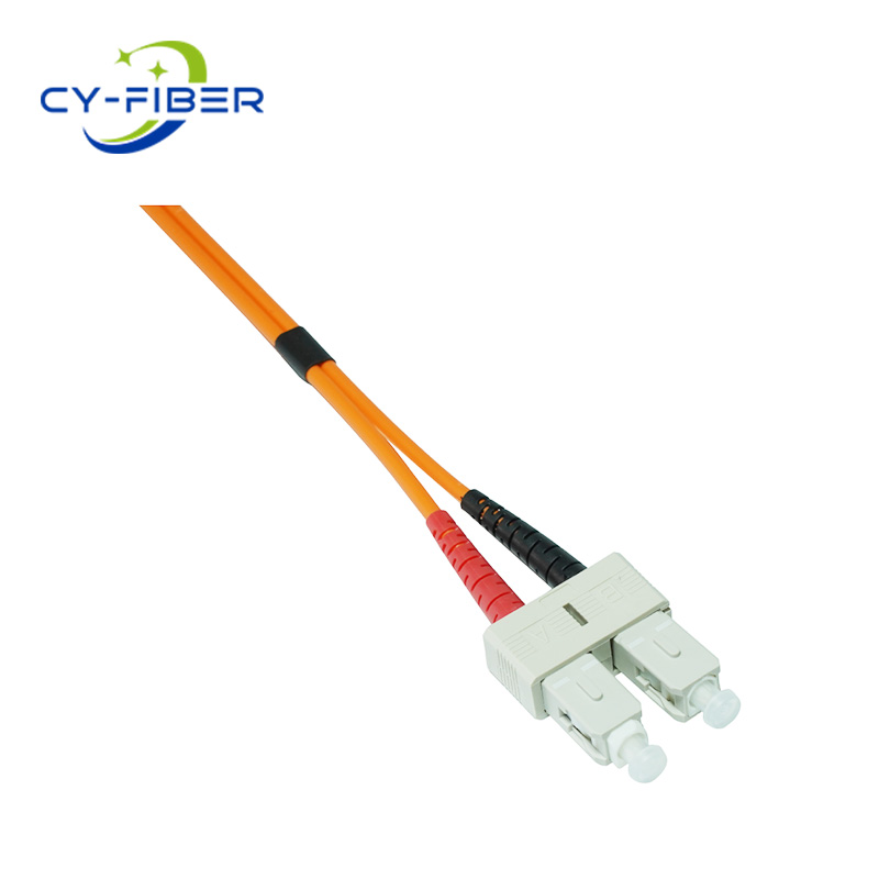 OM2 SC-ST UPC Duplex LSZH 3.0mm Fiber Optic Patch Cord, 3m