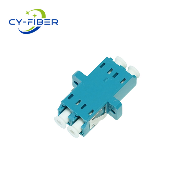 LC UPC Duplex OS2 Single Mode Fiber Optic Adapter