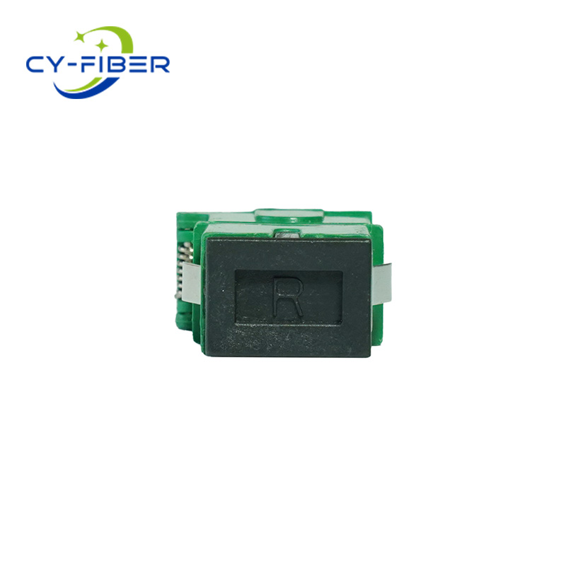 SC APC Simplex OS2 Single Mode Fiber Optic Adapter