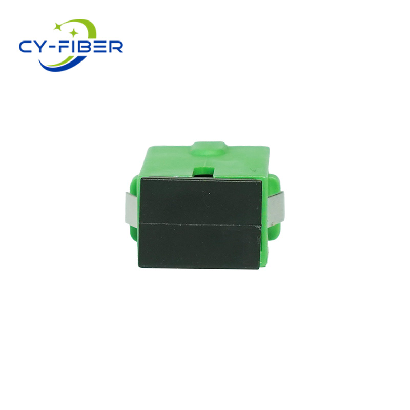 SC APC Simplex OS2 Single-mode Flip Type Fiber Optic Adapter