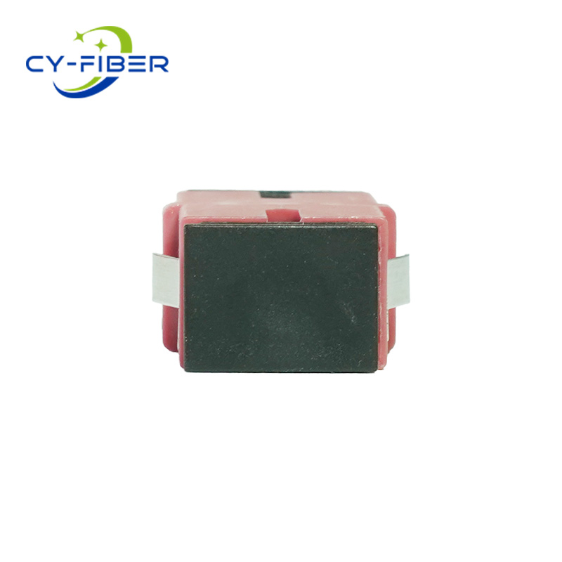 SC UPC Single OM4 Multimode Fiber Optic Adapter