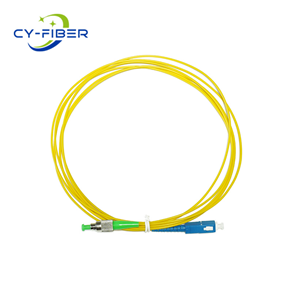 OS2 FC APC-SC UPC Simplex LSZH 2.0mm Fiber Optic Patch Cord, 3m