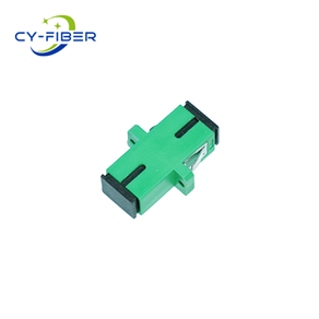 SC APC Simplex OS2 Single Mode Fiber Optic Adapter