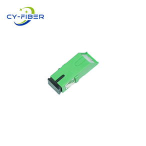 SC APC Simplex OS2 Single-mode Flip Type Fiber Optic Adapter