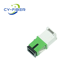 SC APC Simplex OS2 Single-mode Flip Type Fiber Optic Adapter