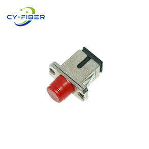 FC UPC-SC UPC Simplex OS2 Single Mode Small D Type Fiber Optic Adapter